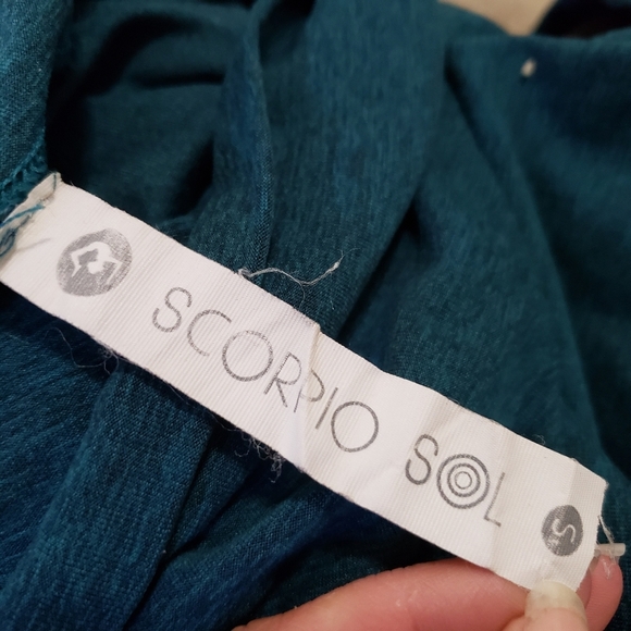 Scorpio Sol Heathered Green Leggings size Small - Picture 6 of 8